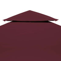 Thumbnail for Pavillon-Dachplane mit Kaminabzug 310 g/m² 3x3 m Weinrot