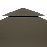 Thumbnail for Pavillon-Dachplane mit Kaminabzug 310 g/m² 4x3 m Taupe