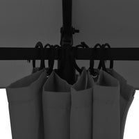 Thumbnail for Gartenpavillon mit Vorhängen Hexagonal 360x265 cm