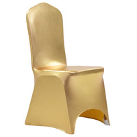 Thumbnail for vidaXL Stuhlhussen 25 Stk. Stretch Golden