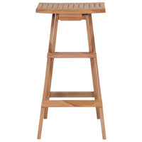 Thumbnail for Klappbare Barhocker 4 Stk. Massivholz Teak