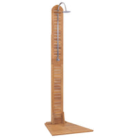 Thumbnail for Gartendusche Teak Massiv 70 x 75 x 204 cm