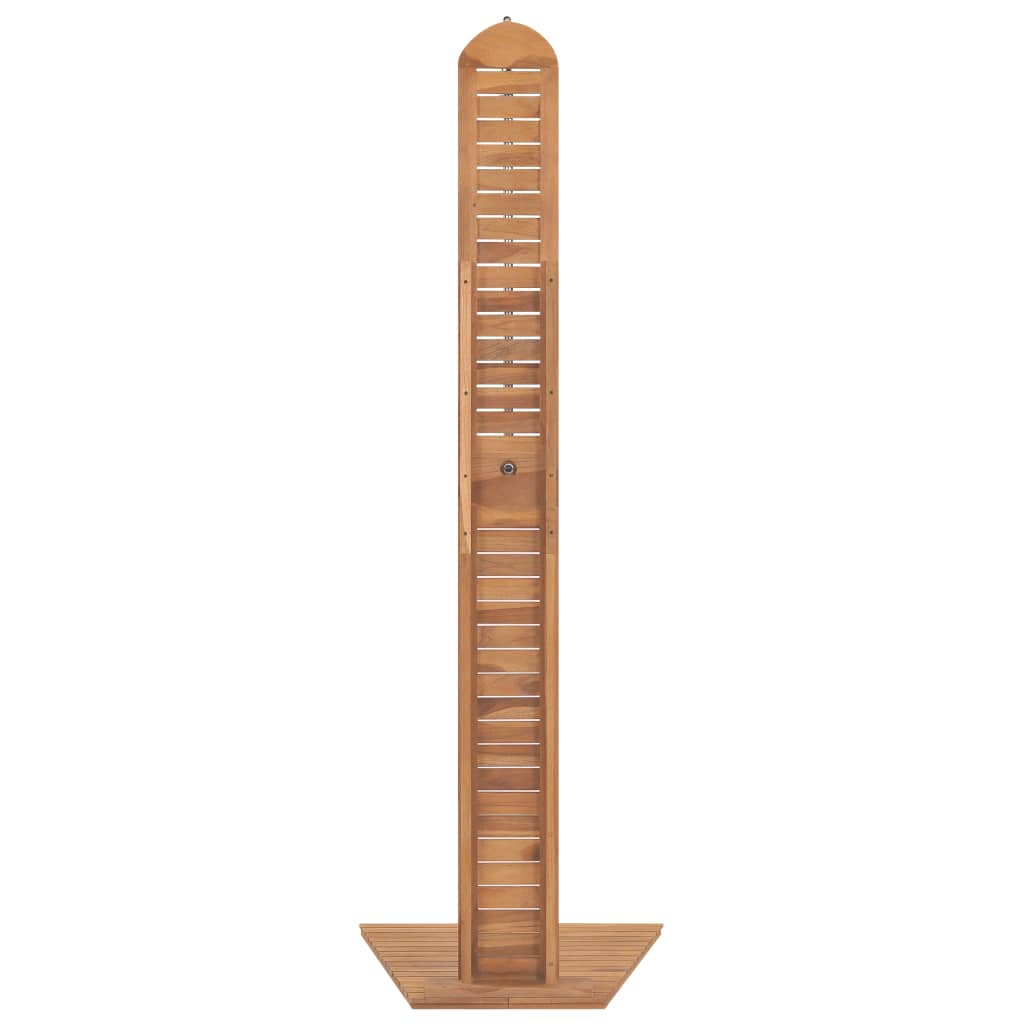 Gartendusche Teak Massiv 70 x 75 x 204 cm