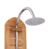 Thumbnail for Gartendusche Teak Massiv 70 x 75 x 204 cm