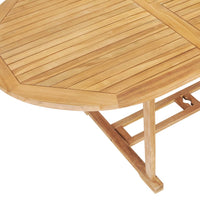 Thumbnail for Ausziehbarer Gartentisch 150-200 x 100 x 75 cm Massivholz Teak