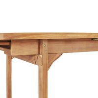 Thumbnail for Ausziehbarer Gartentisch 150-200 x 100 x 75 cm Massivholz Teak
