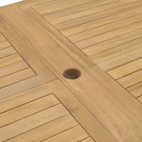 Thumbnail for Ausziehbarer Gartentisch 180-280x100x75 cm Massivholz Teak