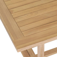 Thumbnail for Ausziehbarer Gartentisch 180-280x100x75 cm Massivholz Teak