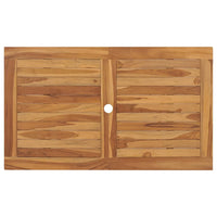 Thumbnail for Klappbarer Gartentisch 120x70x75 cm Teak Massivholz