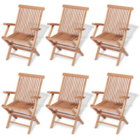 Thumbnail for 7-tlg. Garten-Essgruppe Teak Massivholz