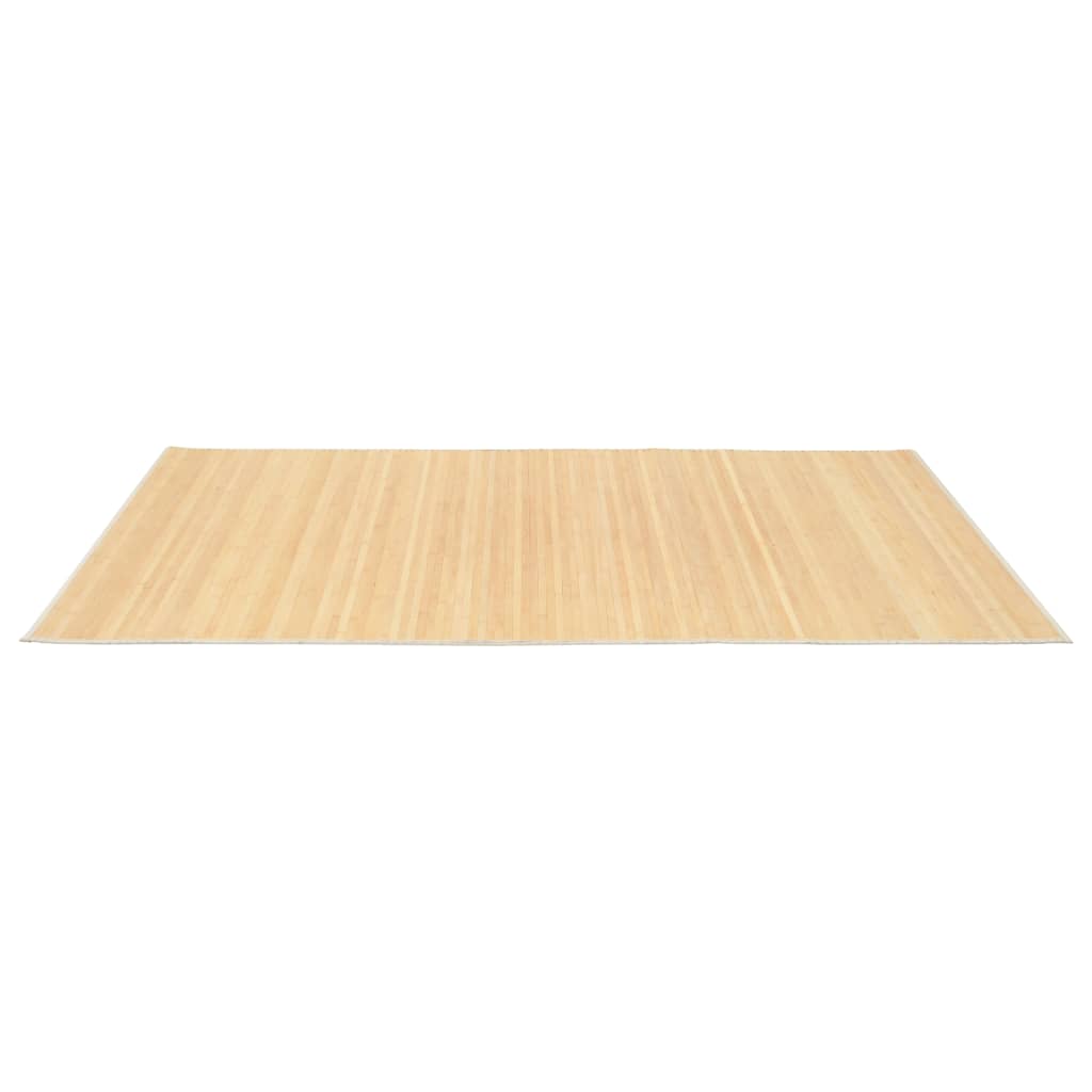 Teppich Bambus 100 x 160 cm Natur