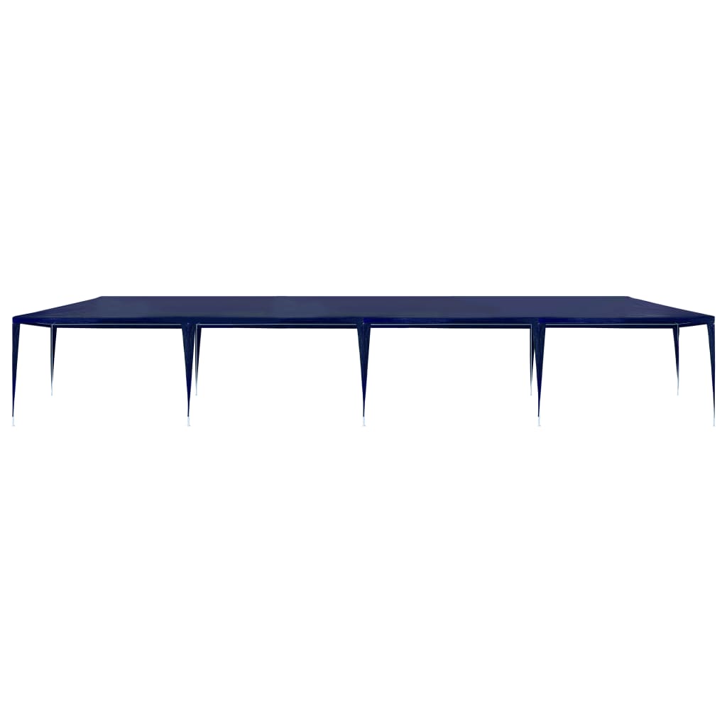 Partyzelt 3 x 12 m PE Blau