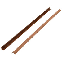 Thumbnail for Terrassen-Winkelleisten 5 Stk. WPC 170 cm Hellbraun