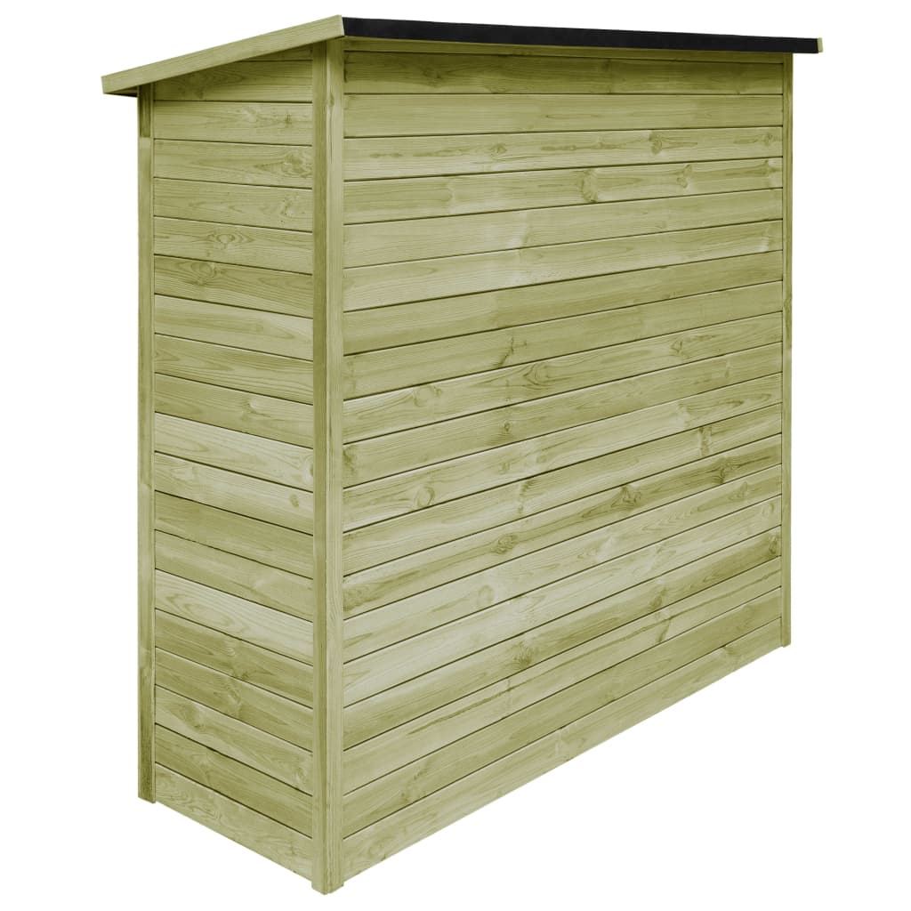 Garten-Geräteschuppen Kiefernholz Imprägniert 182x76x175 cm