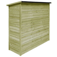 Thumbnail for Garten-Geräteschuppen Kiefernholz Imprägniert 182x76x175 cm