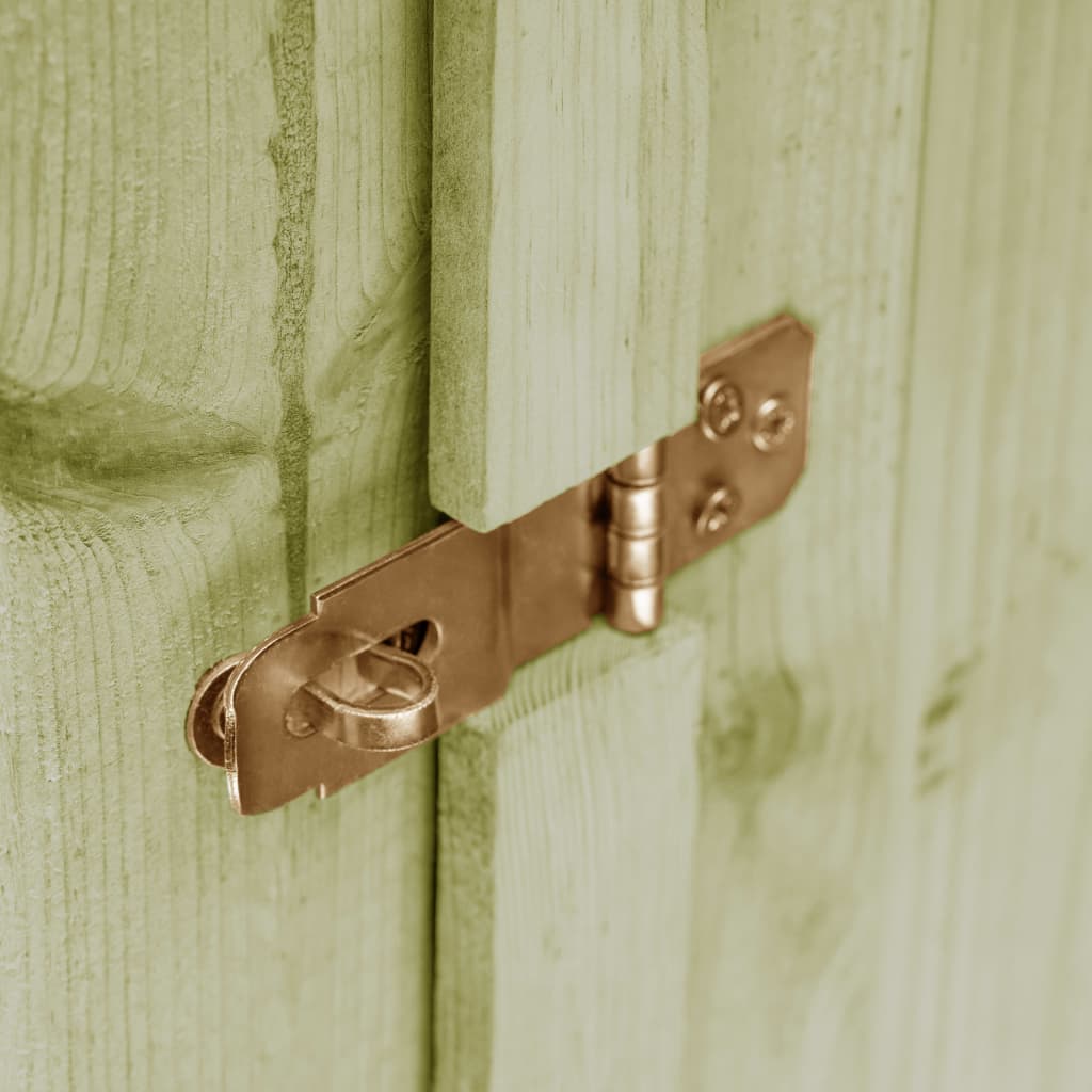 Garten-Geräteschuppen Kiefernholz Imprägniert 182x76x175 cm