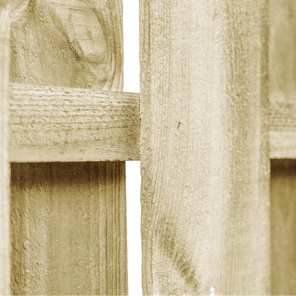 Gartentor Imprägniertes Kiefernholz 100x75 cm