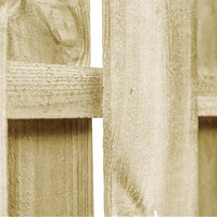 Thumbnail for Gartentor Imprägniertes Kiefernholz 100x75 cm