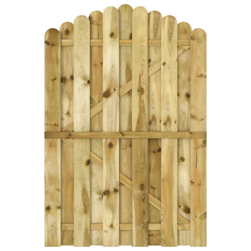 Gartentor Imprägniertes Kiefernholz 100x150 cm