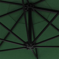 Thumbnail for Sonnenschirm Wandmontage mit Metallmast 300 cm Grün