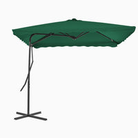 Thumbnail for Sonnenschirm mit Stahl-Mast 250×250 cm Grün