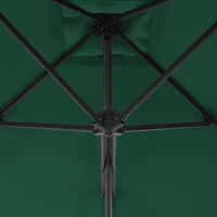 Thumbnail for Sonnenschirm mit Stahl-Mast 250×250 cm Grün