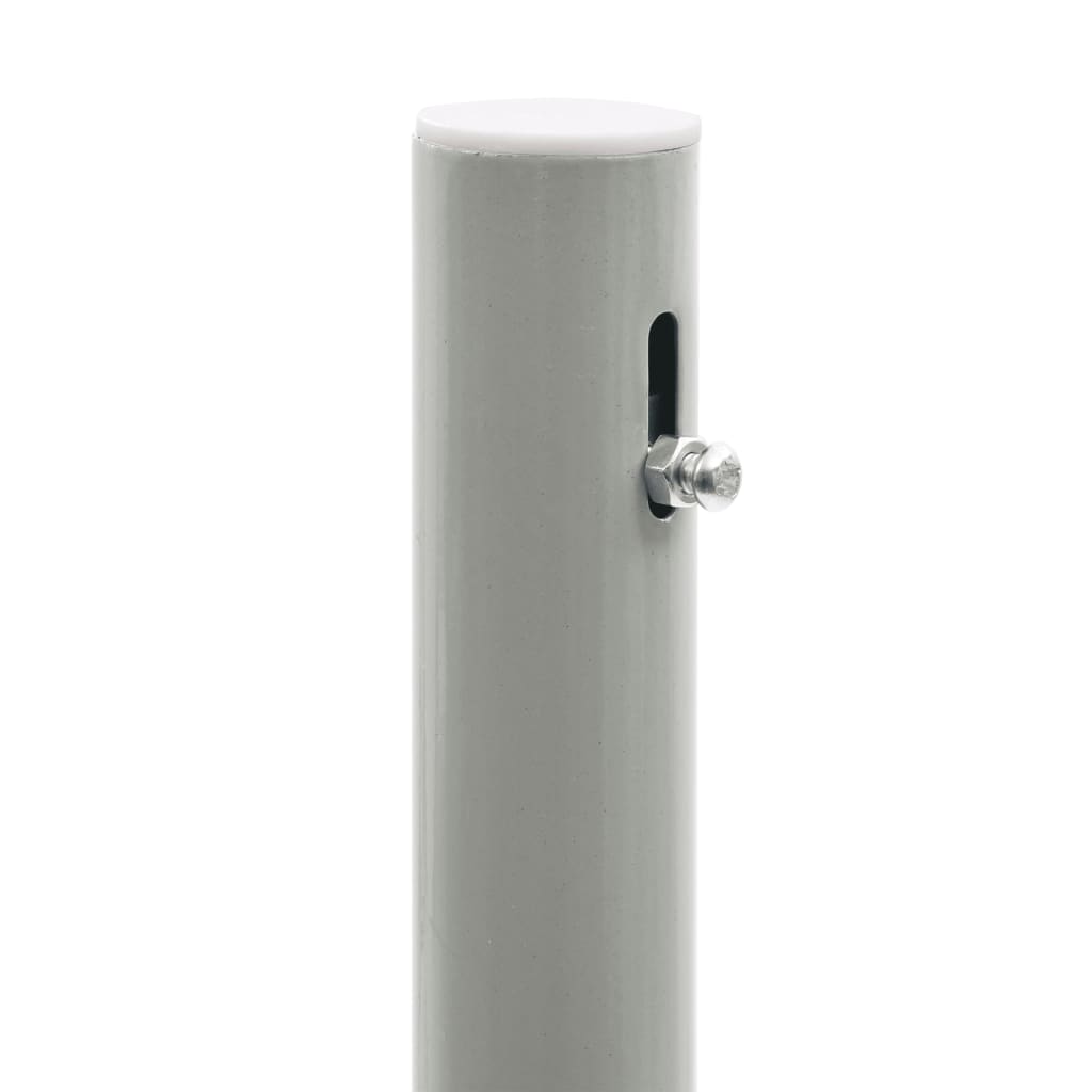 Ausziehbare Seitenmarkise 140x300 cm Schwarz