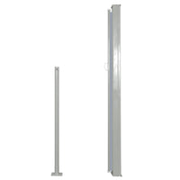 Thumbnail for Ausziehbare Seitenmarkise 140x300 cm Grau