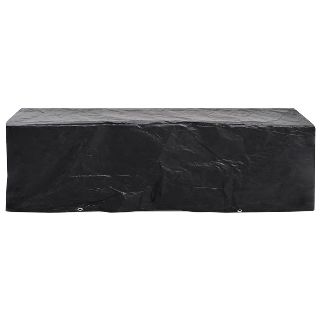 Garten Sonnenliege-Abdeckung 8 Ösen 218x77x55 cm