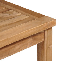 Thumbnail for Gartentisch 80x80x77 cm Massivholz Teak
