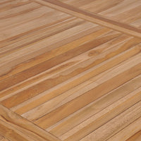 Thumbnail for Gartentisch 200x100x77 cm Massivholz Teak