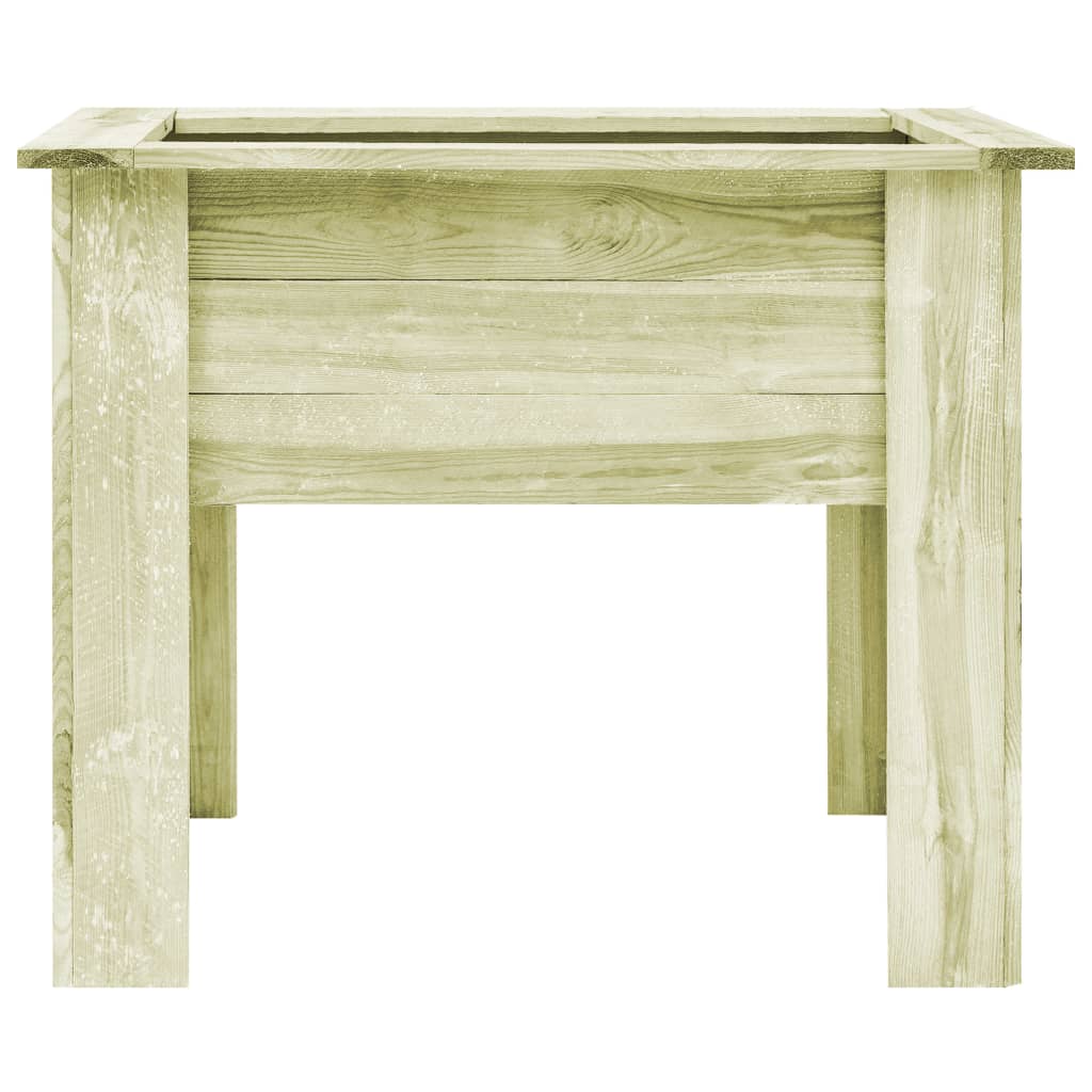 Hochbeet mit Beinen 100x80x80 cm Schnittholz Imprägniert