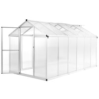Thumbnail for Gewächshaus Aluminium 362x190x195 cm 13,41 m³