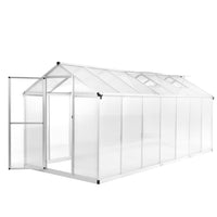 Thumbnail for Gewächshaus Aluminium 421x190x195 cm 15,6 m³