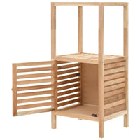 Thumbnail for Badezimmerschrank Nussbaumholz Massiv 39,5 x 35,5 x 86 cm