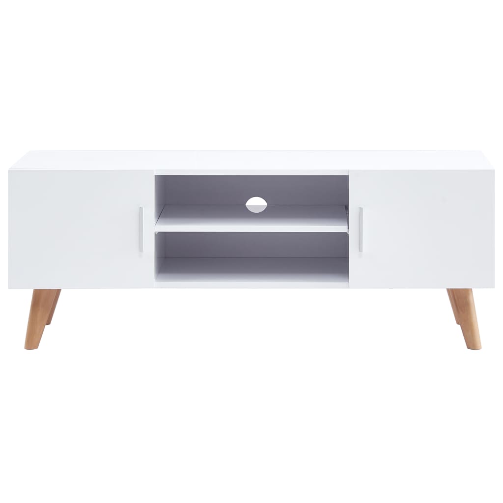 TV-Schrank Weiß 120×40×46 cm MDF