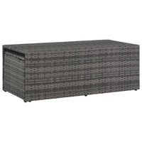 Thumbnail for 6-tlg. Garten-Lounge-Set mit Polstern Poly Rattan Grau