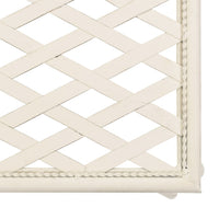 Thumbnail for Garten-Chaiselongue 128 cm Metall Antik Weiß