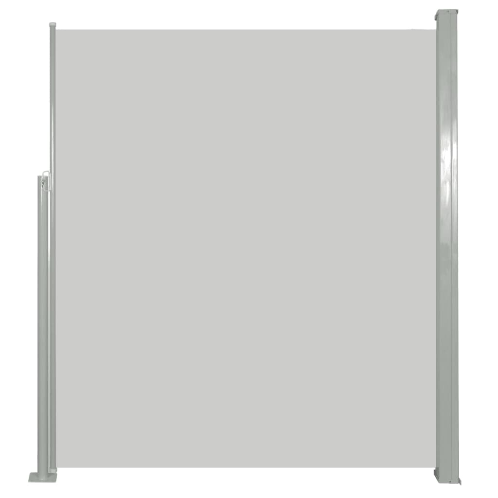 Ausziehbare Seitenmarkise 160x500 cm Creme