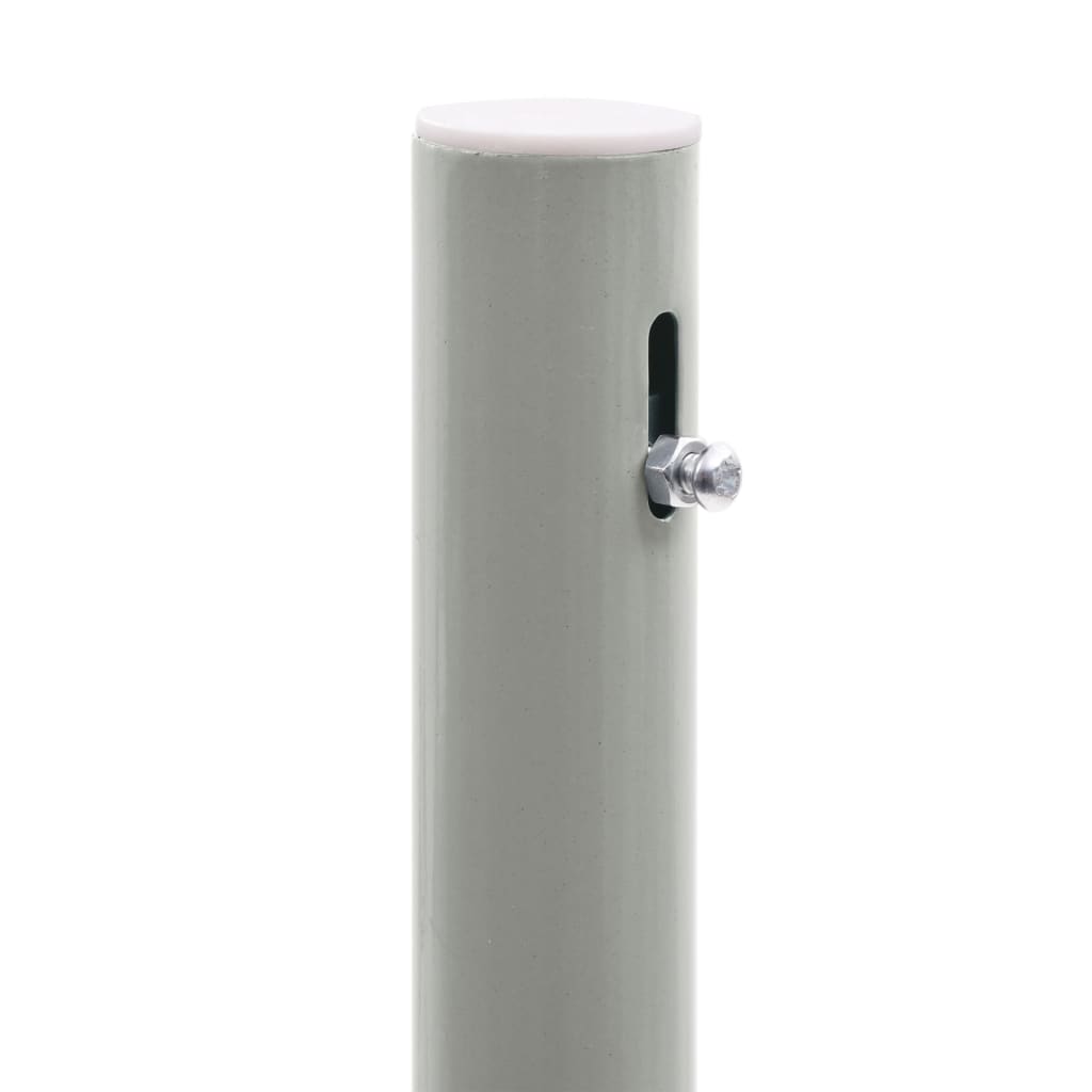 Ausziehbare Seitenmarkise 160x500 cm Creme