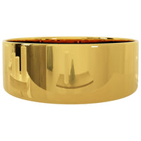 Thumbnail for Waschbecken 40 x 15 cm Keramik Golden