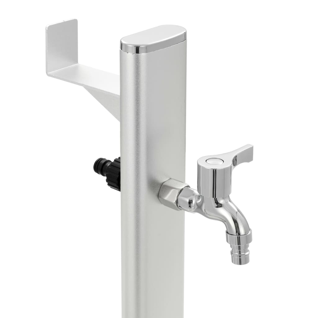 Garten-Wassersäule Aluminium 95 cm