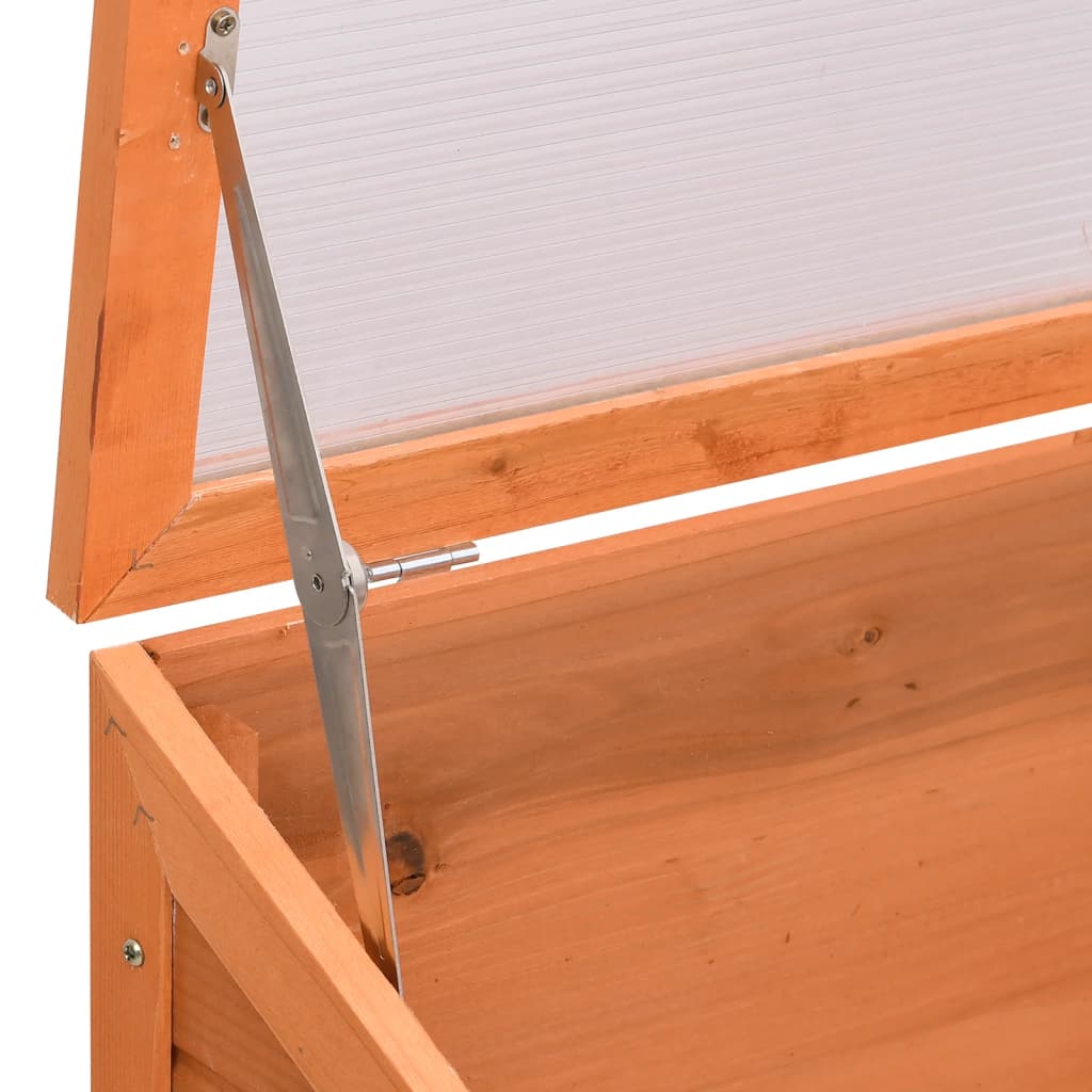 Gewächshaus Holz 180x57x62 cm