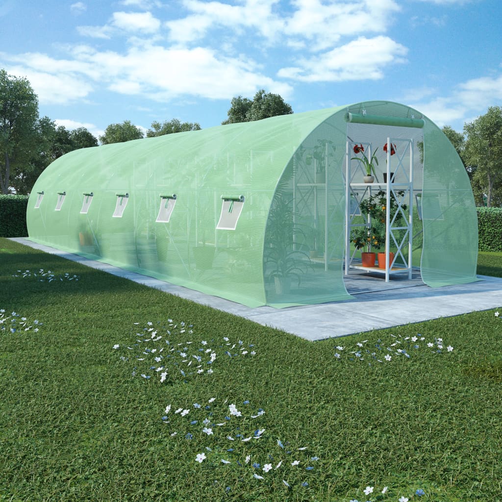 Gewächshaus 27 m² 900×300×200 cm