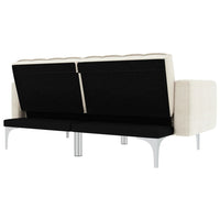 Thumbnail for Schlafsofa Creme Stoff