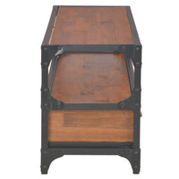 Thumbnail for TV-Schrank mit 2 Schubladen 120 x 30 x 40 cm Massivholz Kiefer