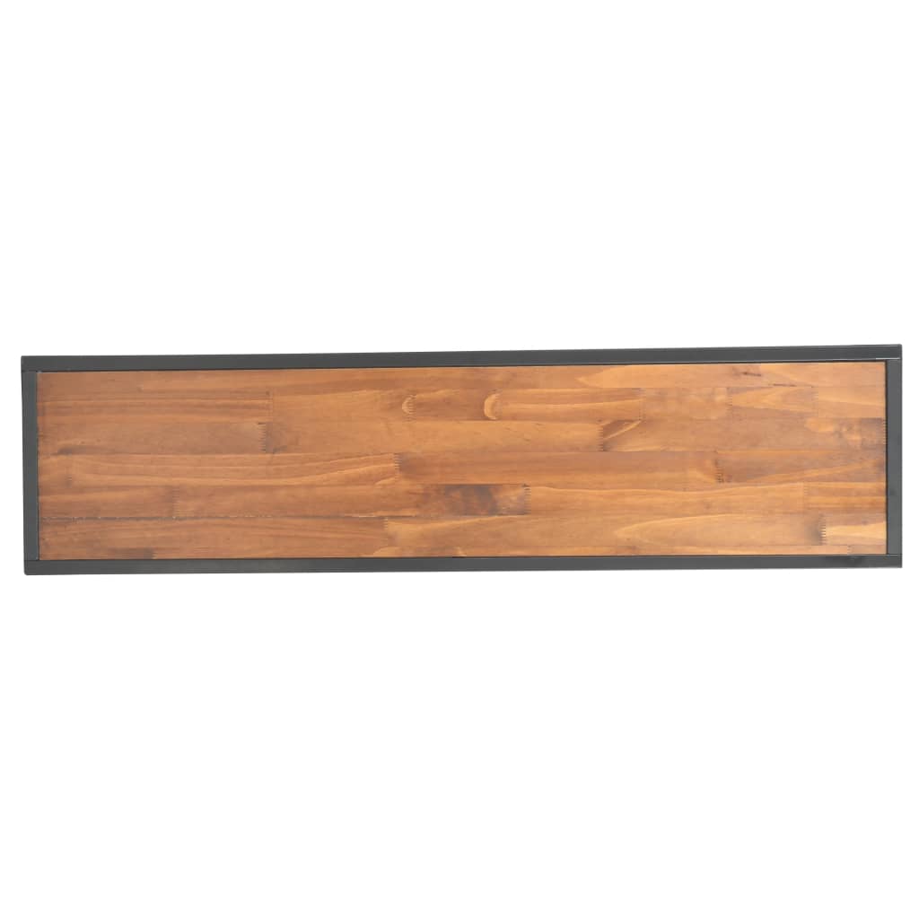 TV-Schrank mit 2 Schubladen 120 x 30 x 40 cm Massivholz Kiefer