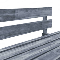 Thumbnail for Garten-Palettensofa mit Grauen Kissen Kiefernholz