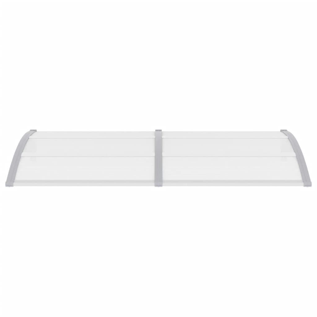 Türvordach Grau 200x100 cm PC