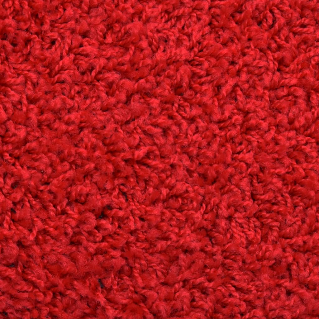 15 Stk. Treppenmatten Rot 56 x 20 cm